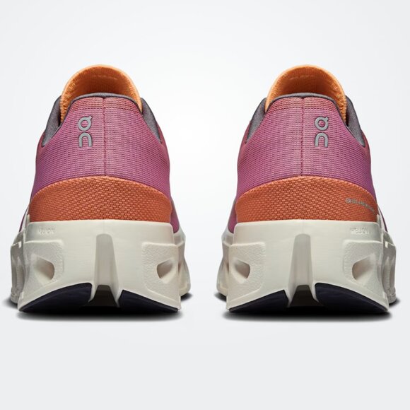 NIB On Running Cloudeclipse Running Shoe in Tangerine/Ivory, Size 9 - Picture 4 of 14